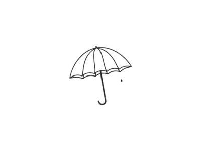 Umbrella Tattoo, Under My Umbrella, Tattoo Inspo, Tattoo Stencils, Tattoos With Meaning, Small Tattoos, Tatting, Umbrella, Doodles