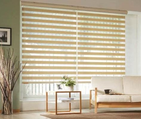 Persiana Sheer Elegance, Roll Blinds, Wooden Window Blinds, Sun Blinds, Zebra Shades, Zebra Blinds, Sheer Shades, Blinds Design, Western Canada