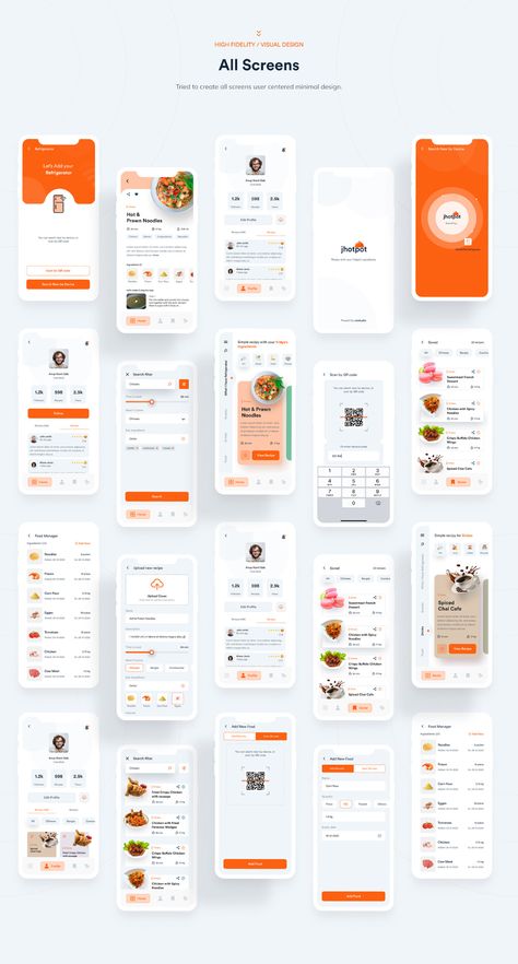 App Case Study, การออกแบบ Ui Ux, Application Ui Design, Desain Ux, Ui Ux 디자인, Ux App Design, App Design Layout, Recipe App, Android App Design