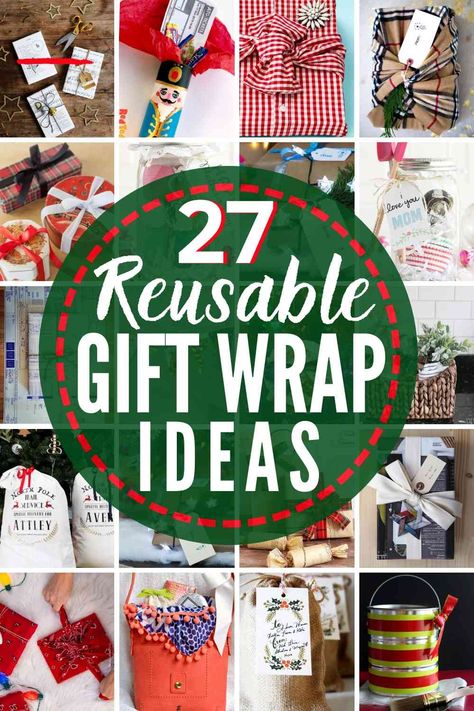 27 BEST Reusable Gift Wrap Ideas! Beautifully Wrap Your Gifts In Greener Ways! #giftwrapideas #giftwrapalternatives #ecofriendlygiftwrap #ecofriendlywrappingpaper #ecofriendlygiftwrappingideas #reusablewrappingpaper #reusablegiftwrap #wrappingpaperideas #reusablegiftwrappingideas #alternativetogiftwrapping #alternativetowrappingpaper #greengiftwrappingideas #ecoconsciencegiftwrap #ecoconsciencewrappingideas Gift Wrapping Ideas For Boyfriend, Wrap Alternatives, Reusable Wrapping Paper, Cute Gift Wrapping, Wrapping Paper Ideas, Reusable Wrapping, Cute Gift Wrapping Ideas, Eco Friendly Wrapping Paper, Gift Wrap Ideas