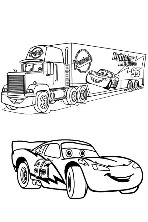 Car Colouring Pages, Lightning Mcqueen Drawing, Car Coloring Pages For Kids, برق بنزين, Car Coloring Pages, Kids Police, Monster Truck Coloring Pages, Cars Coloring, Space Coloring Pages