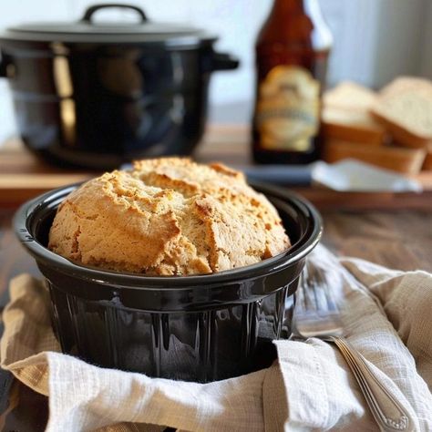 Crock Pot Bread, Slow Cooker Bread, Beer Bread Recipe, Cranberry Orange Bread, Beer Bread, Baked Strawberries, Humble Beginnings, Dessert Salads, 2 Ingredient