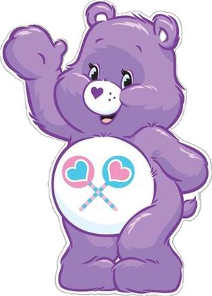 Rugrats Cartoon, Care Bears Birthday Party, Care Bear Tattoos, Care Bear Party, Care Bears Cousins, Bear Sticker, 1st Birthday Party Themes, Bear Drawing, Waterproof Paper