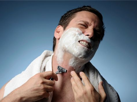 6 Tips For Shaving With Acne Preventing Razor Burn, Skin Myths, Homemade Shaving Cream, Ingrown Hair Remedies, Thick Beard, Shaving Tips, Razor Burn, Prevent Ingrown Hairs, Razor Bumps