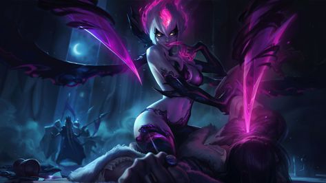 Evelynn League Of Legends, League Legends, Art Spatial, Lol Champions, League Of Legends Characters, Splash Screen, Splash Art, Illustration Photo, Lol League Of Legends