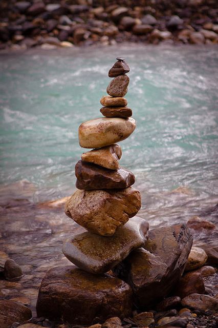 Kootenay Stacked Stones    Stacked stones along a stream at one fo the many stops within Kootenay National Park, British Columbia (BC), Canada. Adaptive Leadership, Balancing Rocks, Rock Balancing, Stone Balancing, Kootenay National Park, Balancing Stones, Stacked Stones, Stone Stacking, Stone Cairns