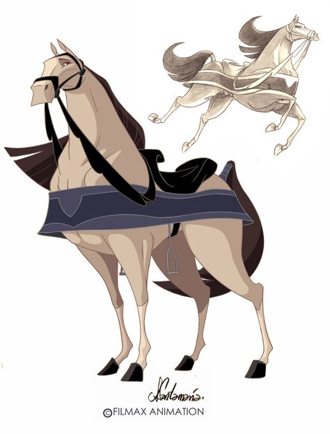 Filmax Animation Disney Horses Drawings, Horse Concept Art, Disney Horses, Story Artist, Cartoon Horse, Horse Family, Horse Cartoon, Horse Illustration, Horse Artwork