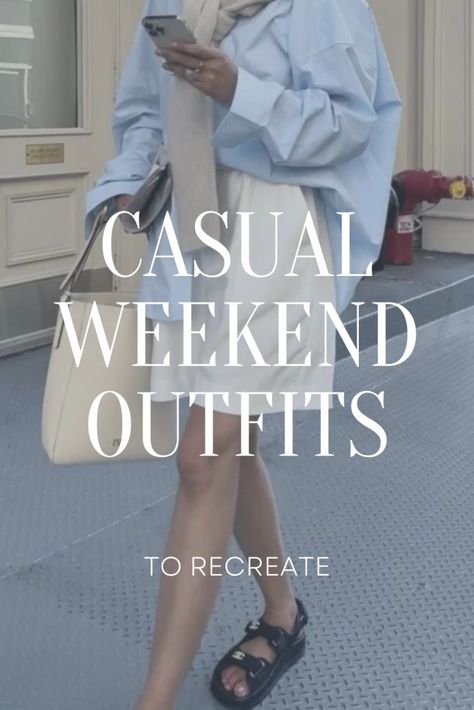 Casual Weekend Outfits - the gray details Anniversary Weekend Outfits, La Weekend Trip Outfits, Weekend Outfits For Women Summer, Girls Weekend Outfits Summer, Spring Weekend Getaway Outfits, Summer Weekend Getaway Outfits, Saturday Outfit Casual Weekend Wear, Cute Weekend Outfits, White Adidas Outfit