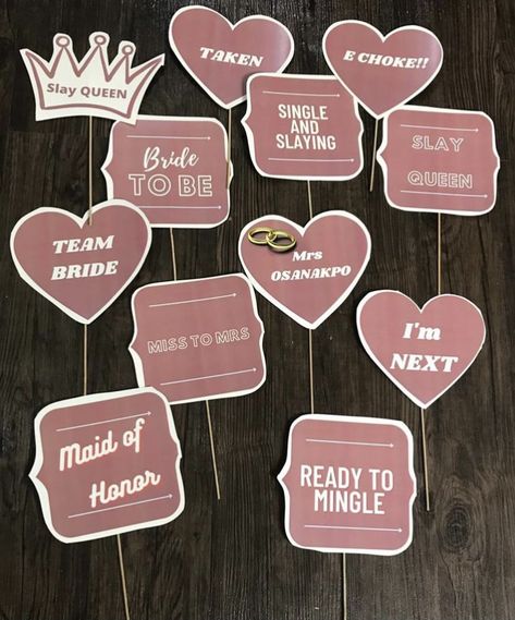 Bride To Be Props Printable, Simple Bridal Shower Ideas At Home, Bridal Shower Backdrop Ideas Diy, Bride To Be Decoration Ideas Diy, Bride To Be Theme Ideas, Bride To Be Props, Bride To Be Decoration Ideas At Home, Mayon Dress, Bride To Be Ideas