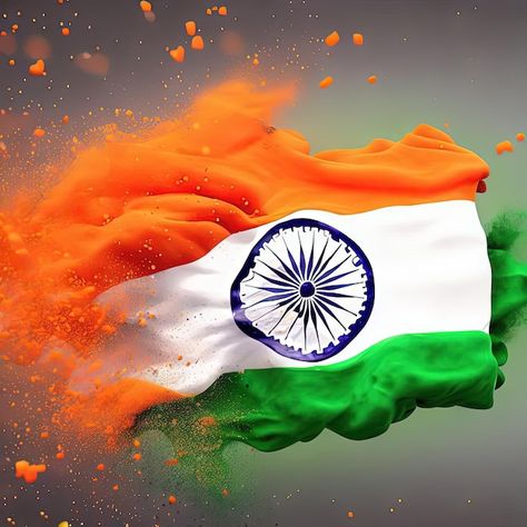 Independence Day, Quotes From Films, 15th August, Most Popular Quotes, India Independence, Indian Flag, Popular Quotes, Premium Photo, Flag