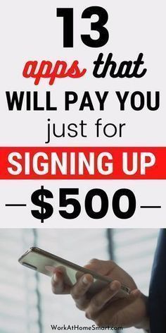 13 Apps that will pay you just for signing up $500 Ninja Course, Best Money Making Apps, Earn Money Online Free, Free Money Hack, Earn Free Money, Apps That Pay You, 100 Dollars, Earn Money Online Fast, Easy Money Online