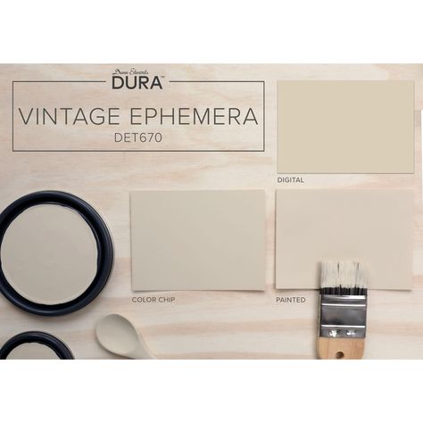 LRV: 62 Number of Coats: We recommend applying 2 coats of paint for best coverage. Color Disclaimer: It is our mission to solve the number one pain point in paint and shopping for it online: color. We know that selecting a color online can feel like a daunting task. You might even be wondering if the color will ‘actually’ look like it does online when it arrives. This is why we’ve laid it all out in our Mixed Media images where each of our 210 colors are shown as a digital swatch, a color chip a Dunn Edwards Greige, French Country Design Style, Greige Paint Color, Trendy Paint Colors, Paint Color Pallets, Greige Paint, Nippon Paint, French Country Design, Dunn Edwards