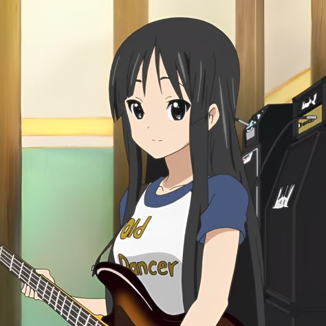 𝒌-𝒐𝒏! Mio K On Icon, K On Pfp, K-on! Mio, K-on Icons, Mio Akiyama, K On, Alien Stage, Cute Anime Profile Pictures, Anime Monochrome