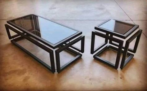 Iron Furniture Design, Steel Furniture Design, Custom Tables, Glass Tables, Welded Furniture, Homemade Tables, Industrial Design Furniture, Metal Furniture Design, Classroom Furniture