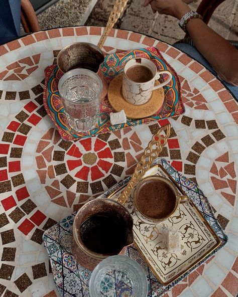 Coffee, cafe, turkish coffee, aesthetics, coffee date Coffee Culture Photography, Turkish Coffee Aesthetic, Turkish Tea Aesthetic, Istanbul Coffee, Coffee Date Aesthetic, Turkish Summer, Coffee Dates Aesthetic, Turkish Cafe, Turkey Coffee