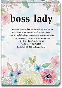 Bosses Day Ideas, National Bosses Day, Boss Lady Gifts, Bosses Day, Bosses Day Gifts, Leather Journal Notebook, Boss' Day, Happy Birthday Messages, Gifts For Boss