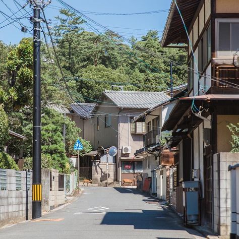 Japanese Town Aesthetic, Japan Countryside, Polaroid Love, Japanese Countryside, Japanese Town, Chinese Aesthetic, Japan Street, Korean Japanese, Japanese Landscape