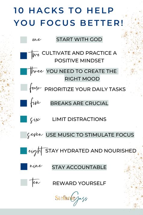 How To Focus On School Work, How To Work Faster Tips, How To Build Focus, How To Focus At Work, How To Get Focused, How To Focus More On Studies, How To Work Faster, How To Stay Motivated At Work, What To Focus On