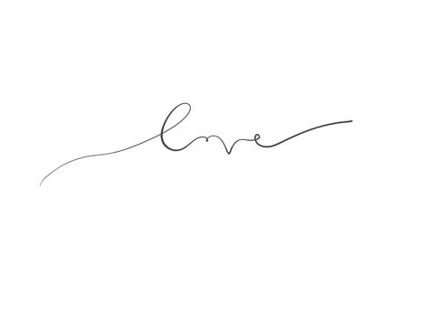 Love Font Tattoo, Love Calligraphy Word, Love Font Word, Je Taime Tattoo, Love Cursive, Jose Silva, Tattoo Espalda, Love In Cursive, Love Calligraphy