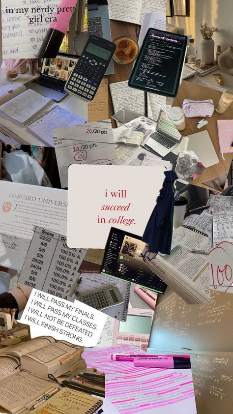 Because college isn't the worst thing in the world. Romanticize College, Romanticizing College, College Love, I Will Succeed, Romanticizing School, 2025 Vision, The Worst, Vision Board, Stationery