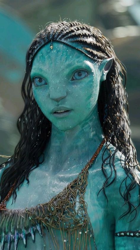 Fan Art Avatar, Avatar 2 Movie, Avatar Poster, Avatar Cosplay, Blue Avatar, Water Icon, Avatar The Way Of Water, Avatar James Cameron, Avatar Films