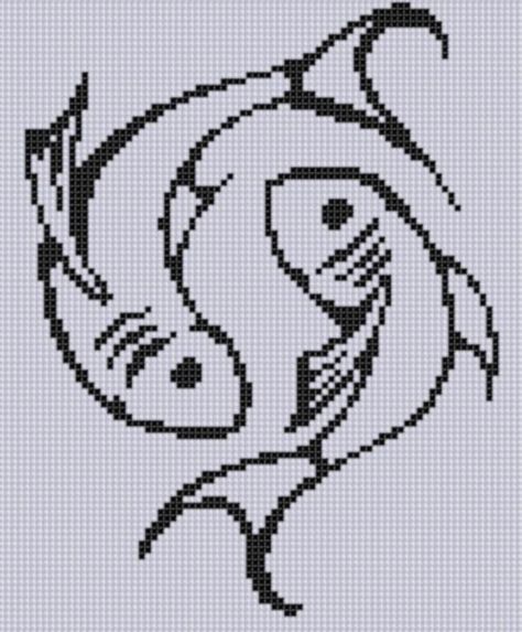 Looking for your next project? You're going to love Zodiac Pisces 3 Cross Stitch Pattern  by designer Motherbeedesigns. - via @Craftsy Pixel Art Animals, Zodiac Pisces, Cross Stitch Heart, Pola Sulam, Learn Embroidery, Pixel Pattern, Pattern Store, Tapestry Crochet, Pisces Zodiac