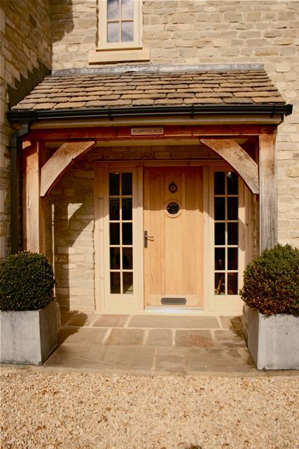 Gravel stone exterior Patio Garden Ideas On A Budget, Shed Inspiration, Yard Door, Sas Entree, Veranda Design, Canopy Ideas, Porch Canopy, Rustic Front Door, Building A Porch