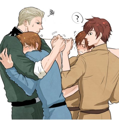 GerIta Spamano Hetalia || Imagine if when Italy and Romano got their curls stuck together Romano insisted on Spain coming to help him. Romano Hetalia, Hetalia Italy, Hetalia Germany, Hetalia Anime, Hetalia Ships, Hetalia Fanart, Hetalia Axis Powers, Code Geass, Germany And Italy