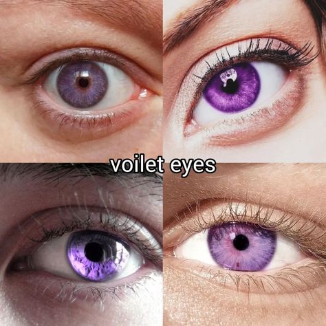 what is the colour of your eyes? ♡ follow @jeonrencia for more! 🍂 ✧₊˚. Brown Eye Types, Violet Eyes Aesthetic, Fantasy Eye Color, Purple Eye Color, Blue Brown Eyes, Lilac Eyes, Different Eye Colors, Pretty Eyes Color, Rare Eye Colors