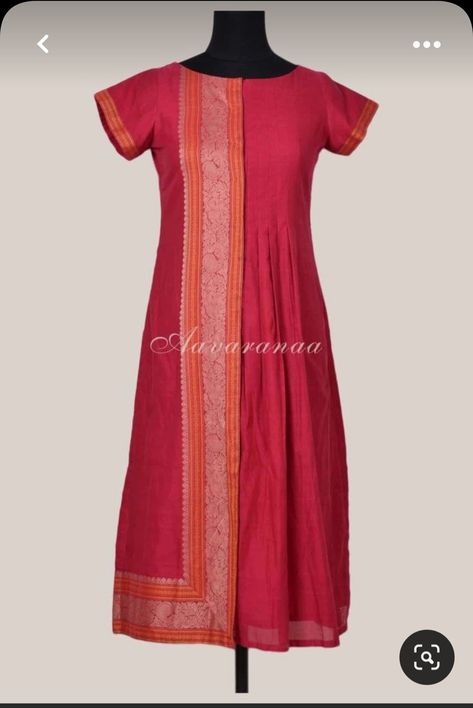 Silk Kurti Designs, Long Gown Design, Simple Kurta Designs, Designer Kurti Patterns, Simple Kurti Designs, Sari Blouse Designs, Miroslava Duma, Long Kurti Designs, Kurta Neck Design