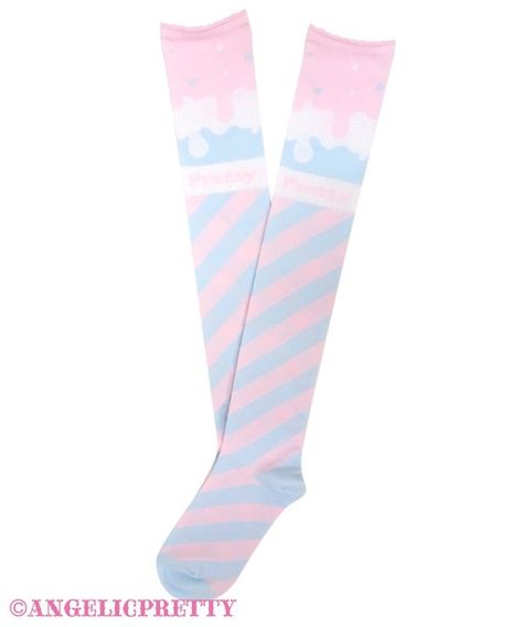 Blue Socks, Pastel Fashion, Sweet Lolita, Princess Outfits, Kawaii Clothes, Lolita Fashion, I Dress, Pink, Clothes