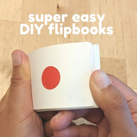 How to make super easy and fun DIY flipbooks with kids Easy Flip Book Ideas, Diy Flip Book, Flip Book Ideas, Flip Books Diy, Easy Flip Book, Flipbook Ideas, Flip Book Template, Mini Flip Book, Visual Essay