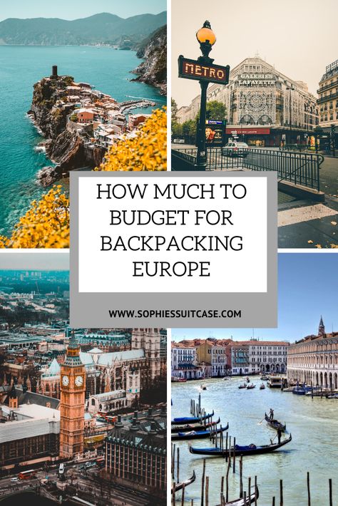 Planning and budgeting for backpacking Europe is so important if you want to visit everywhere you have on your bucket list. Here is my guide to backpacking Europe on a budget #europebudget #europe #traveleurope #europetravel #weekendtravel #weekendvacation #backpackingeurope Backpacking List, Backpack Through Europe, Europe Train, Europe On A Budget, Europe Itineraries, Carlo Scarpa, Backpacking Europe, Europe Vacation, European Destinations