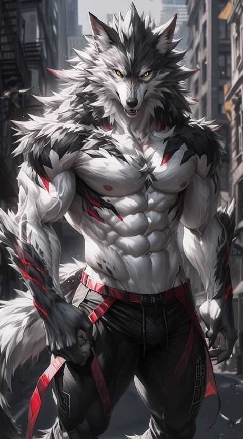 Watch Dogs Aiden, Werewolf Girl, Werewolf Aesthetic, Wolf Warriors, Wolf Ears, Wolf Artwork, Werewolf Art, Anime Wolf, Fantasy Creatures Art