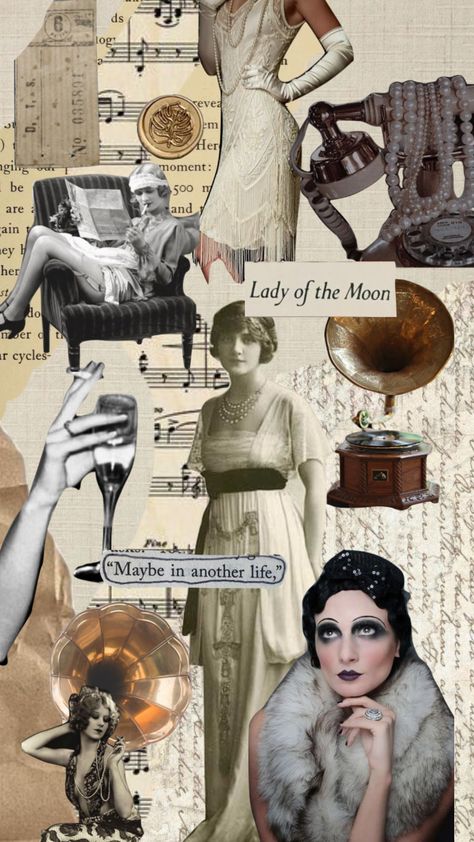 #aesthetic #moodboard #collage #vintage #20s #1920s #fashion Hell Is Empty All The Devils Are Here Tattoo, Hell Is Empty All The Devils Are Here, 1920s Speakeasy Aesthetic, 1920 Aesthetic, Historical Makeup, 1920s Aesthetic, 1920s Speakeasy, 1920s Jazz, Shuffles Aesthetic