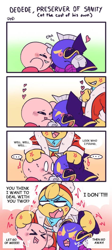 Meta Knight X King Dedede, Meta Knight And Kirby, Meta Knight Fanart, Kirby Magolor, Kirby Meta Knight, Kirby Comics, Kirby Fanart, Kirby Nintendo, Ninjago Movie