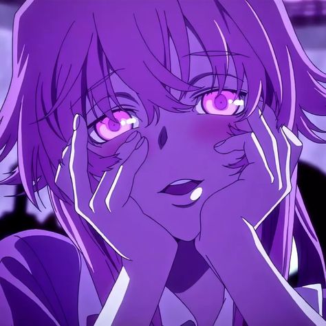 Gasai Yuno, Future Diary, Anime Character, Purple, Hair, Anime, Pink, On Instagram, Instagram