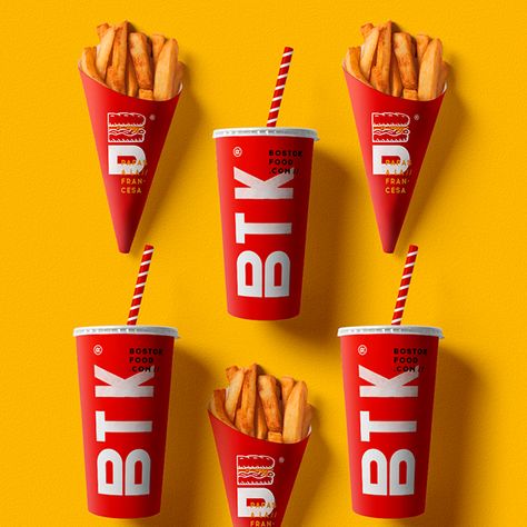 Restaurant Brand Identity, Burger Branding, Fast Food Logos, Food Branding, Food Graphic Design, Social Media Design Inspiration, Fair Food Recipes, Restaurant Branding, Food Packaging Design