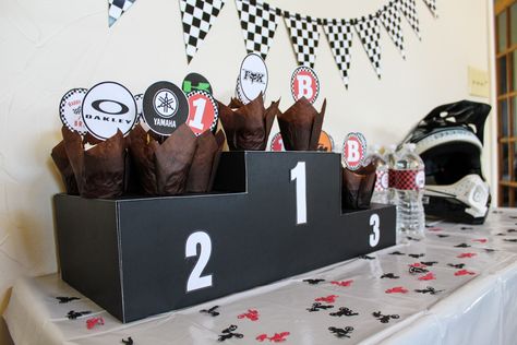 Motocross Birthday Party Dirtbike Party Favors, Motorbike Party Decorations, Motorcross Party Ideas, 2 Fast Birthday Party Dirtbike, Motorbike Themed Birthday Party, Motocross Birthday Party Ideas, Motocross Themed Birthday Party, Motocross Party Ideas, Supercross Birthday Party