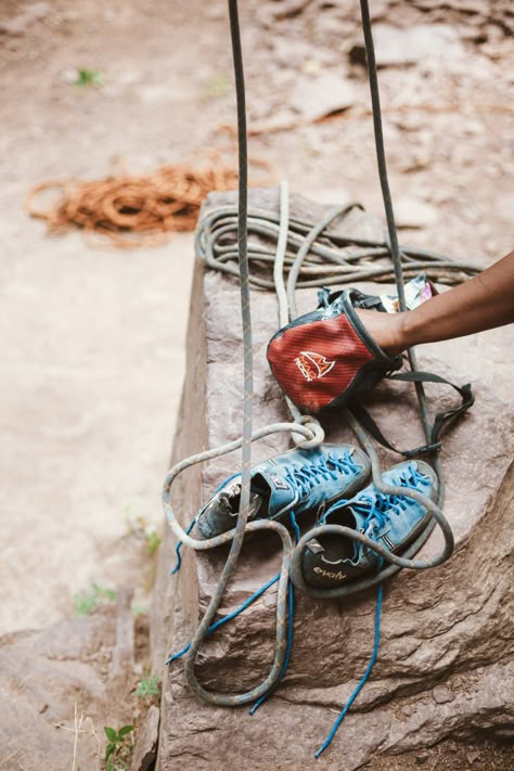 photographs by kelly smith — spent the day climbing a 110 foot cliff © Kelly... Bouldering Photography, Outdoor Product Photography, Rock Climbing Aesthetic, Rock Climbing Photography, Climbing Photography, Kelly Smith, Indoor Rock Climbing, Rock Climbing Gear, Climbing Gym