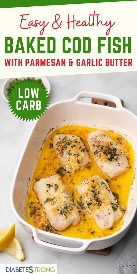 Easy Baked Cod, Cod Fish Recipes Baked, Cod Recipes Healthy, Cod Dishes, Baked Cod Recipes, Cod Fish Recipes, Seafood Dish Recipes, Fish Recipes Baked, Fish Dinner Recipes