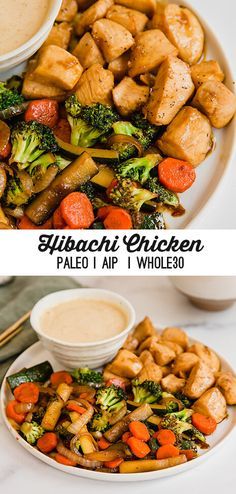 Anti Inflammation Diet Chicken Recipes, Lazy Whole 30, High Protein Aip Meals, Aip Dinner Ideas, Hoshimotos Diet Recipes, Healthy Hibachi Recipes, High Protein Aip, Easy Aip Meals, Anti Inflammation Recipes Dinner