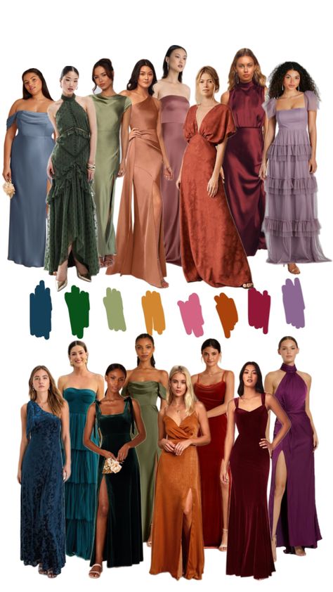 Created by sydsodo on Shuffles Dresses, Bridesmaid Dresses, Fall Bridesmaids Dresses, Fall Bridesmaids, Bridesmaids Dresses, Created By, Color