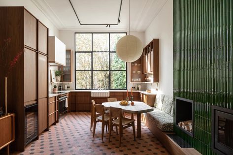 Dinning Spaces, 2023 Photography, Paris Interiors, Soul Kitchen, Ett Hem, 아파트 인테리어, Kitchen Inspo, Interior Photography, Apartment Design