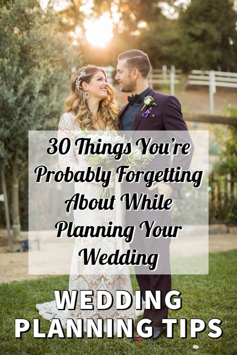 Everything Needed For A Wedding, Must Needs For Wedding, Wedding Purchase List, Wedding How To Plan, How To Prepare For Wedding, Reserving Seats At Wedding, Wedding Day Dos And Donts, Wedding Checklists Planning, Best Wedding Tips