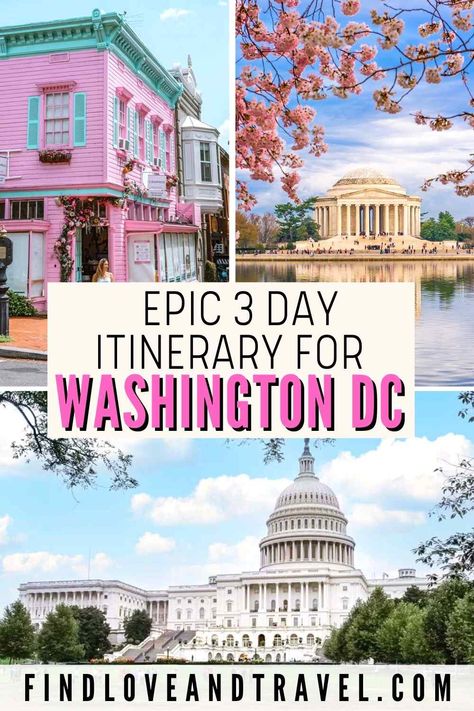 Bucket List Washington Dc, Dc To Do List, Washington Dc Sightseeing, Dc Bucket List Washington, 3 Days In Dc Washington, 1 Day In Washington Dc, Washington Dc 3 Day Itinerary, Washington Dc Where To Stay, Dc Style Washington