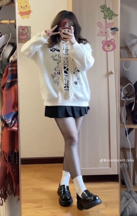 Chubby Korean Outfits, Chubby Outfit Ideas, Cutesy Outfit, Outfit Korean Style, Cute Birthday Outfits, T Dress, Swaggy Outfits, Cozy Outfit, Korean Outfits