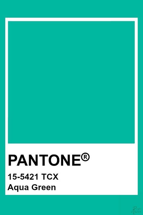 Aqua Green Color Palette, Green Pantone, Pantone Green, Pantone Tcx, Pantone Color Chart, Pantone Swatches, Color Knowledge, Pantone Palette, Pantone Colour Palettes