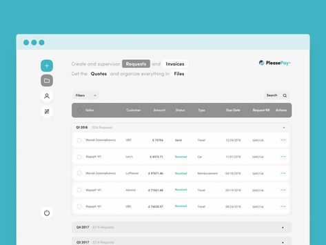 PleasePay Filters in Table designed by VKNGS. Connect with them on Dribbble; the global community for designers and creative professionals. Table Chart Design, Html Table, Table Ui, Desain Ux, Interactive Web Design, Ui Design Dashboard, Web Dashboard, Graphisches Design, Desktop Design