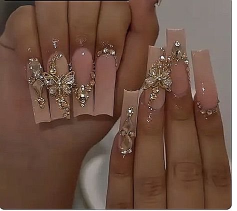 Champagne Silver Nails, Champagne Nails, Quince Nails, Quinceanera Nails, Milky Nails, Girl Nails, Girly Acrylic Nails, Unique Acrylic Nails, Acrylic Nails Coffin Short